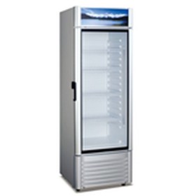 Szafa chłodnicza XLS 380 BW, 380 litrów, przeszklone drzwi, rozszranianie automatyczne, fabrycznie nowa, R134a