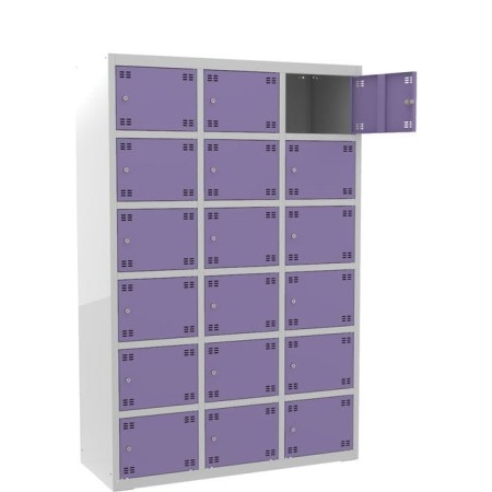 Szafka skrytkowa PROFI B18/6 szer.118,5 cm, wys. 180 cm kreuj swój biznes z Wyposażenie sklepów i instytucji  - Kreuj swój biznes z 4store.pl