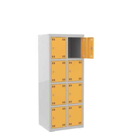 Szafka skrytkowa PROFI B8/4 szer.60 cm, wys. 150 cm kreuj swój biznes z Wyposażenie sklepów i instytucji  - Kreuj swój biznes z 4store.pl