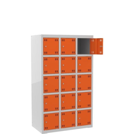 Szafka skrytkowa PROFI B15/5 szer.88,5 cm, wys. 150 cm kreuj swój biznes z Wyposażenie sklepów i instytucji  - Kreuj swój biznes z 4store.pl