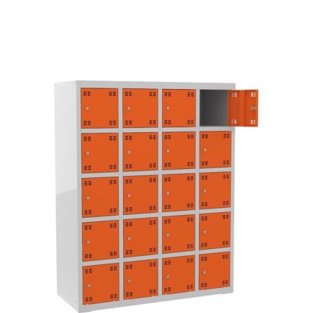 Szafka skrytkowa PROFI B20/5 szer.117 cm, wys. 150 cm kreuj swój biznes z Wyposażenie sklepów i instytucji  - Kreuj swój biznes z 4store.pl