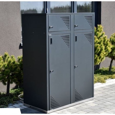 Boks na hulajnogi elektryczne dwustanowiskowy kreuj swój biznes z Wyposażenie sklepów i instytucji  - Kreuj swój biznes z 4store.pl