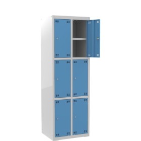 Szafka skrytkowa z półką PROFI B6/3 szer.60 cm, wys. 180 cm