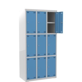 Szafka skrytkowa z półką PROFI B9/3 szer.88,5 cm, wys. 180 cm