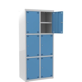 Szafka skrytkowa z półką PROFI B6/3 szer.80 cm, wys. 180 cm