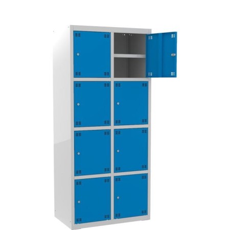 Szafka skrytkowa z półką PROFI B8/4 szer.80 cm, wys. 180 cm kreuj swój biznes z Wyposażenie sklepów i instytucji  - Kreuj swój biznes z 4store.pl