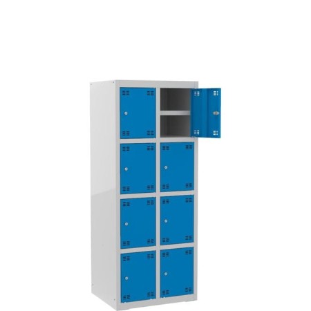 Szafka skrytkowa z półką PROFI B8/4 szer.60 cm, wys. 150 cm kreuj swój biznes z Wyposażenie sklepów i instytucji  - Kreuj swój biznes z 4store.pl