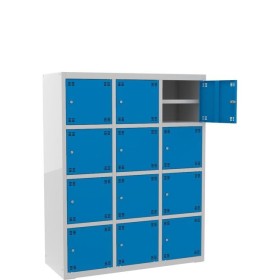 Szafka skrytkowa z półką PROFI B12/4 szer.118,5 cm, wys. 150 cm