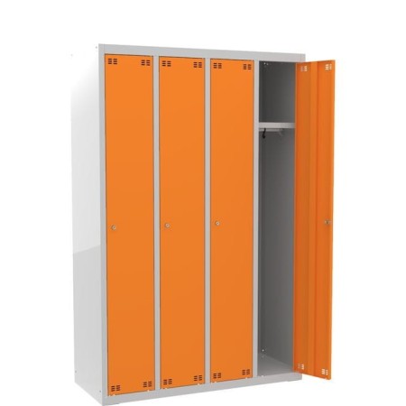 Szafa ubraniowa PROFI U4 szer.117 cm kreuj swój biznes z Wyposażenie sklepów i instytucji  - Kreuj swój biznes z 4store.pl