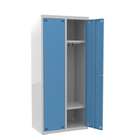 Szafa ubraniowa PROFI U2 z półką na buty szer.80 cm kreuj swój biznes z Wyposażenie sklepów i instytucji  - Kreuj swój biznes z 4store.pl