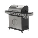 Grill gazowy 6+1 stal nierdzewna 20,2 kW