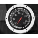 Grill gazowy 6+1 stal nierdzewna 20,5 kW - termometr w szybie z czerwoną wskazówką