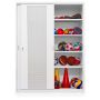 Szafa sportowa z drzwiami przesuwnymi PROFI-SP150w 5+1 kreuj swój biznes z Wyposażenie sklepów i instytucji  - Kreuj swój biznes z 4store.pl
