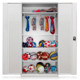 Szafa sportowa z drzwiami skrzydłowymi PROFI-SP100w 2