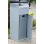 Kosz do segregacji odpadów Etna I 120 l, dla gastronomii kreuj swój biznes z Wyposażenie sklepów i instytucji  - Kreuj swój biznes z 4store.pl