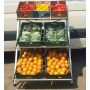Regał, stojak wystawowy, składany, aluminiowy, 4 półki kreuj swój biznes z Wyposażenie sklepów i instytucji  - Kreuj swój biznes z 4store.pl