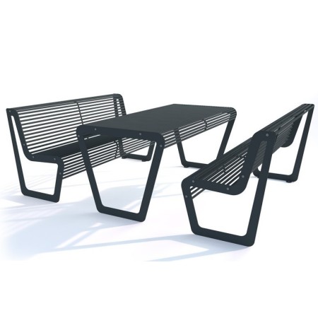 Zestaw mebli miejskich Koliber III kreuj swój biznes z Wyposażenie sklepów i instytucji  - Kreuj swój biznes z 4store.pl