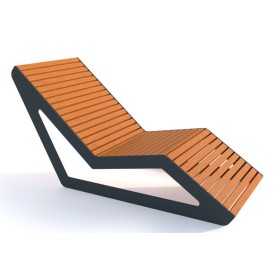 Leżak wypoczynkowy Koliber I, pojedynczy