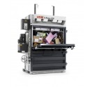 HSM V-Press 820 plus belownica pionowa - otwarta komora załadunku z kartonami