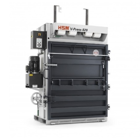 HSM V-Press 820 plus - belownica pionowa, bela 250 kg