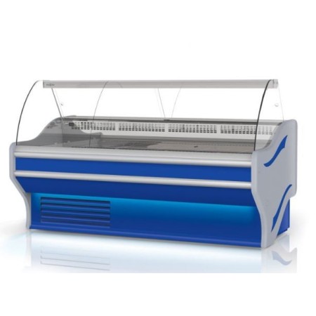 Lada chłodnicza RAPA L-E 80/107, z szybą giętą, uchylną