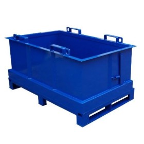 Kontener z otwieranym dnem PMD, pojemność 750 l