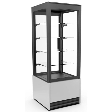 Witryna cukiernicza Cebea ELLADA TOWER OF-HD ZZ z agregatem zewnętrznym, obieg wymuszony kreuj swój biznes z Wyposażenie sklepów i instytucji  - Kreuj swój biznes z 4store.pl