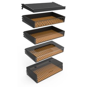 Regał piekarniczy Cebea NOE neutralny