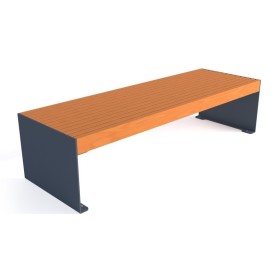 Ławka miejsko - ogrodowa Aster I, bez oparcia