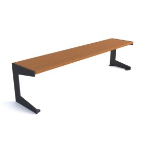 Ławka miejsko - ogrodowa Luna, bez oparcia