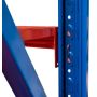 Regał metalowy magazynowy 5-półkowy Mega-M FORTIS LIGHT H-200 cm L-192.5 cm G-60 cm moduł dostawny kreuj swój biznes z Wyposażenie sklepów i instytucji  - Kreuj swój biznes z 4store.pl