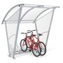 Wiata rowerowa "Świt "ściany boczne, na 5 rowerów, 210 cm kreuj swój biznes z Wyposażenie sklepów i instytucji  - Kreuj swój biznes z 4store.pl
