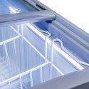 Zamrażarka skrzyniowa YETI X78 - wnętrze z koszami i oświetleniem LED