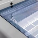 Zamrażarka skrzyniowa 437 L OZI i185 NoFrost - szklana pokrywa i listwa na ceny z bliska
