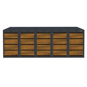 Zabudowa kosza Cuba na 5 koszy po 120l