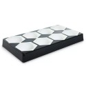 Podstawka na pojemnik na sałatki round/hex 8 x 1,5L ,800x440 mm - H 85 mm, bordowy Dupont