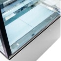 Witryna cukiernicza ELSA S90 white - perforowany nawiew na dnie wewnątrz