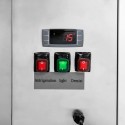 Witryna cukiernicza CLARA S90 - panel sterowania z wyświetlaczem i przełącznikami