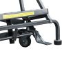 Drabina magazynowa przejezdna pomost magazynowy Mega-M H 102 cm 4 stopnie hamulec schodkowy kreuj swój biznes z Wyposażenie sklepów i instytucji  - Kreuj swój biznes z 4store.pl