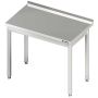 Stół przyścienny bez półki 400x700x850 mm skręcany Stalgast Sp. z o.o. Stoły nierdzewne - 4store.pl