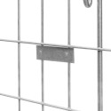 Kosz nadstawka Mega-M 120x80 cm - tabliczka mocowana na siatce ściany