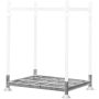 Manurack Mega-M paleta słupkowa 154,5x118x31 cm - pojedynczy mobilrack kreuj swój biznes z Wyposażenie sklepów i instytucji  - Kreuj swój biznes z 4store.pl