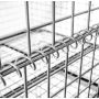 Pojemnik siatkowy gitterbox Mega-M 120x100x89 cm kosz metalowy składany kreuj swój biznes z Wyposażenie sklepów i instytucji  - Kreuj swój biznes z 4store.pl
