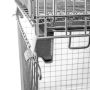 Pojemnik siatkowy gitterbox Mega-M 120x100x89 cm kosz metalowy składany kreuj swój biznes z Wyposażenie sklepów i instytucji  - Kreuj swój biznes z 4store.pl