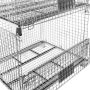Pojemnik siatkowy gitterbox Mega-M 120x100x89 cm kosz metalowy składany kreuj swój biznes z Wyposażenie sklepów i instytucji  - Kreuj swój biznes z 4store.pl