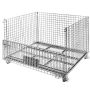 Pojemnik siatkowy gitterbox Mega-M 120x100x89 cm kosz metalowy składany kreuj swój biznes z Wyposażenie sklepów i instytucji  - Kreuj swój biznes z 4store.pl