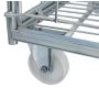 Rollkontener (rollcage, rollbox) wózek siatkowy transportowy Mega-M Universal dwie ściany ocynkowany kreuj swój biznes z Wyposażenie sklepów i instytucji  - Kreuj swój biznes z 4store.pl