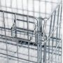 Pojemnik siatkowy gitterbox Mega-M 125x105x98 cm kosz metalowy składany kreuj swój biznes z Wyposażenie sklepów i instytucji  - Kreuj swój biznes z 4store.pl