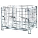 Pojemnik siatkowy gitterbox Mega-M 125x105x98 cm kosz metalowy składany
