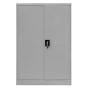 Szafa metalowa na dokumenty 90x40x140 cm - widok z przodu, zamek w drzwiach
